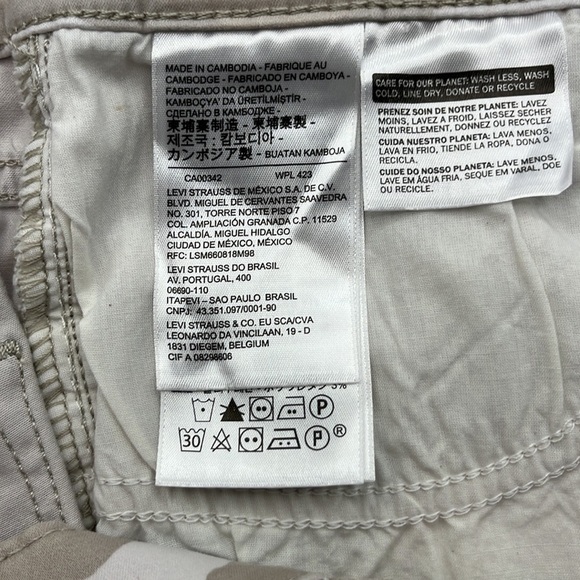 Levi’s 720 High Rise Super Skinny Crop Camo Jeans Size 29 - Picture 5 of 11